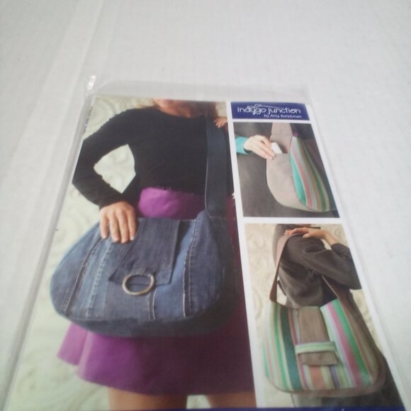 Sewing Pattern Indygo Junction Side Note Satchel IJ1137 Bag Purse - Picture 5 of 6